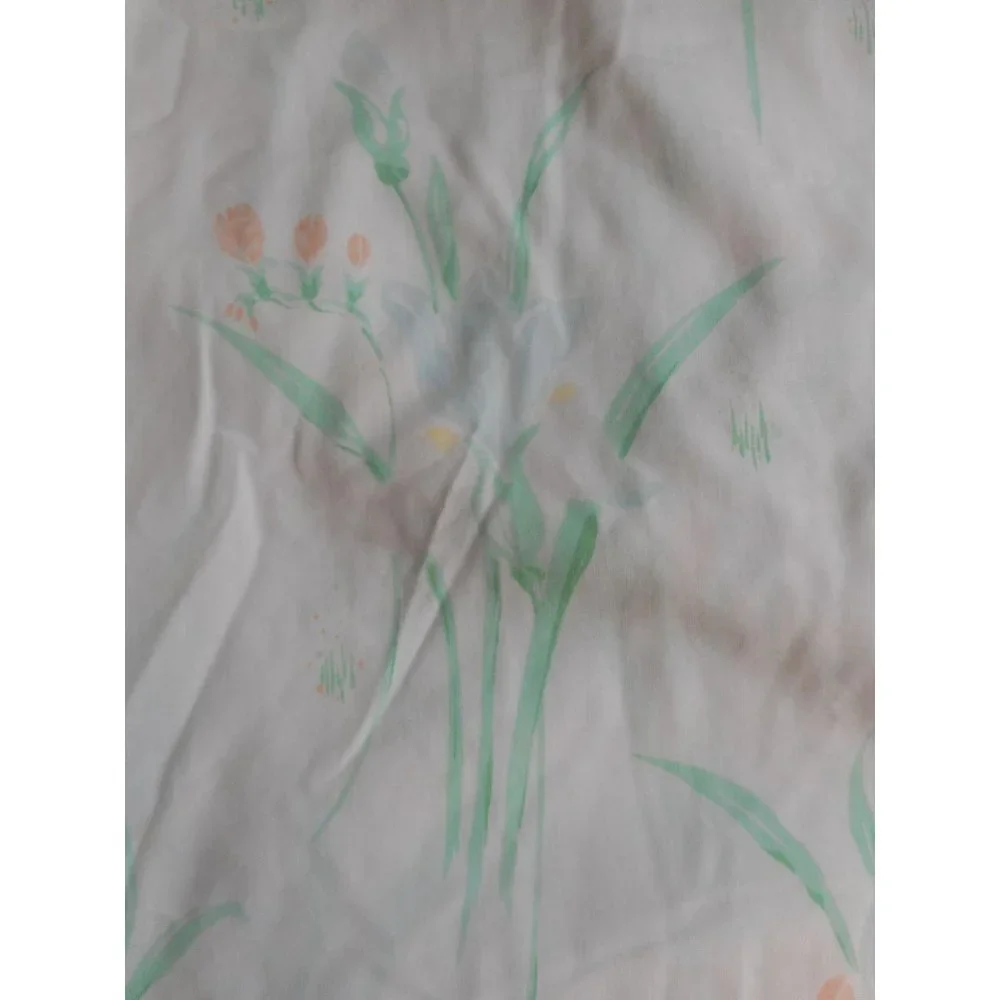 Vintage Floral Queen Flat Lady Pepperell Sheet